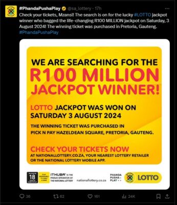 lotto 3 august