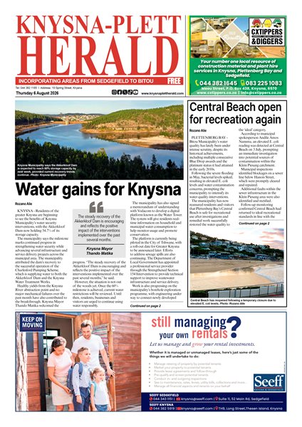 Knysna Plett Herald 5 Augustus 2026