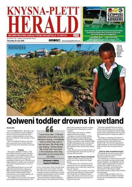 Knysna Plett Herald 23 July 2026