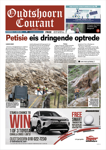 Oudtshoorn Courant 11 Junie