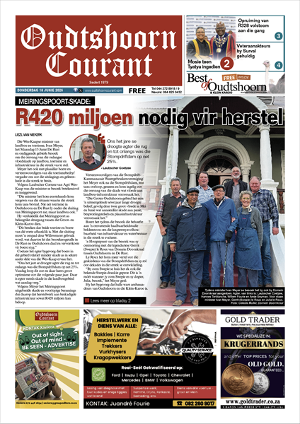 Oudtshoorn Courant 18 June 2026