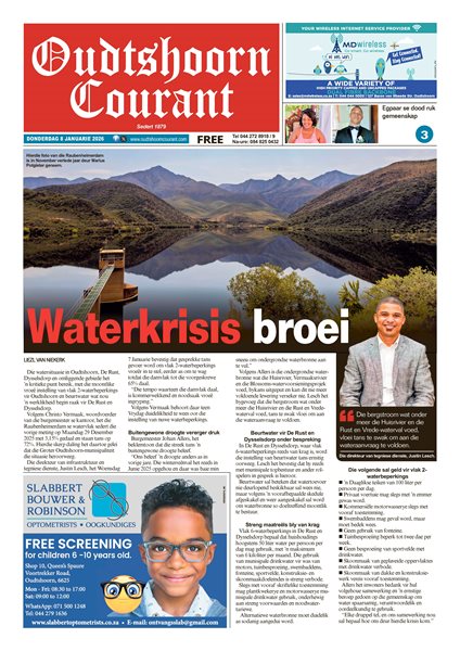 Oudtshoorn Courant 8 January 2026