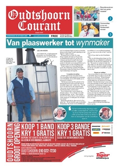 Oudtshoorn Courant 30 Oktober 2025