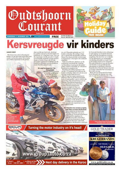 Oudtshoorn Courant 11 Desember 2025