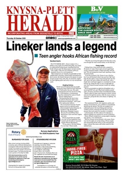 Knysna Plett Herald 30 October 2025