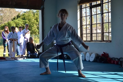 Karate gradings at Wessel's Martial Arts Academy
