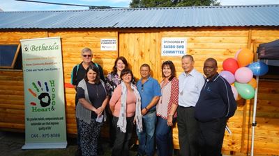 Sasbo donates classroom to Wikkelwurms