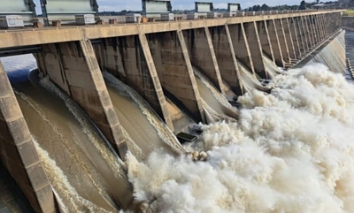 Six sluice gates to be opened due to heavy inflows