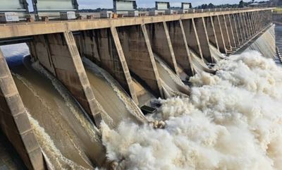 Six sluice gates to be opened due to heavy inflows
