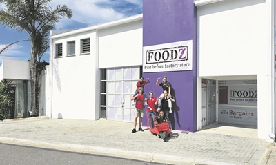 Foodz at new premises, bigger and better than before