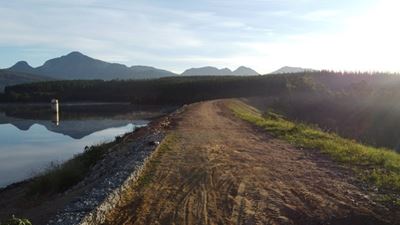 Water reservoirs under pressure
