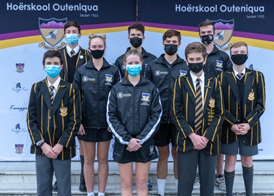 Kwagga-muurbalspelers na SA Plattelandtoernooi