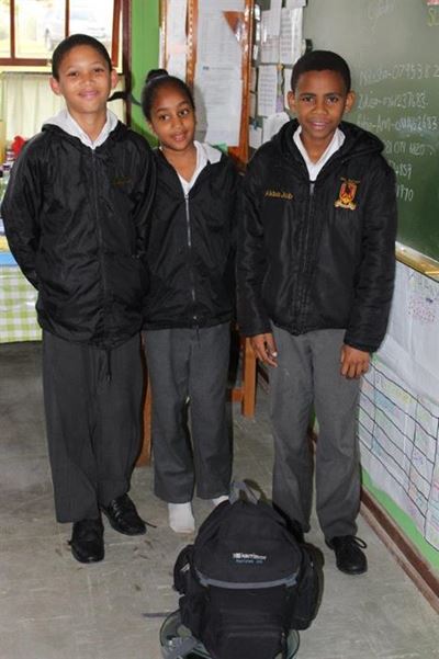Heavy schoolbag a pain in the neck