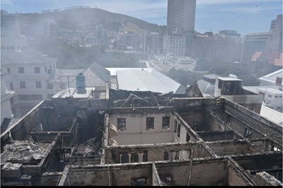Parliament fire: Rebuilding National Assembly to cost over R1bn 