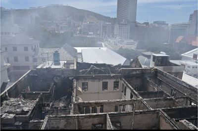 Parliament fire: Rebuilding National Assembly to cost over R1bn 