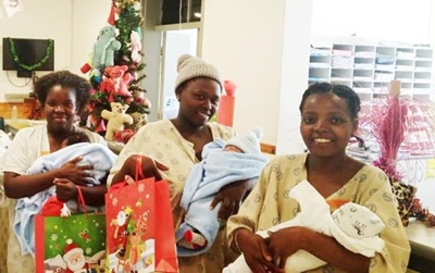It's a 10/10 for Knysna's Xmas, New Year's babies