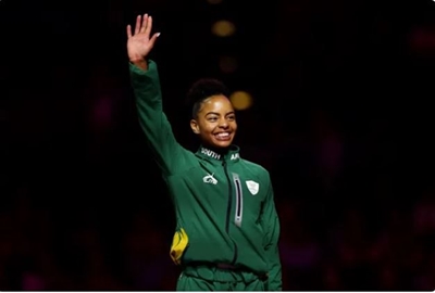Gymnastics in South Africa is on the rise says Flag Bearer Caitlin Rooskrantz