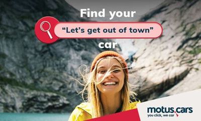 Find your perfect car with motus.cars' latest advertising campaign