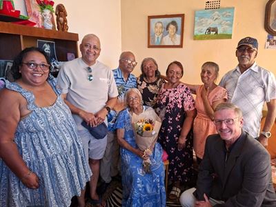 Mossel Bay woman celebrates her 99th birthday