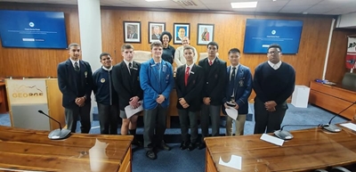 George Junior Council represents municipality’s first Western Cape Boys’ Parliament
