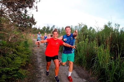 Night run is fun for whole family