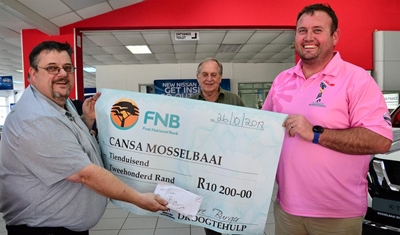 Droogtehulp help plaaslike Cansa Relay for Life