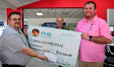 Droogtehulp help plaaslike Cansa Relay for Life