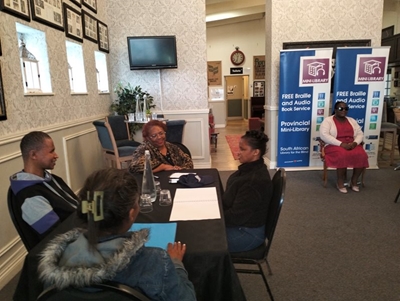First braille training workshop in George empowers visually impaired library patrons