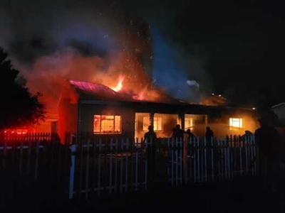 House destroyed in fire