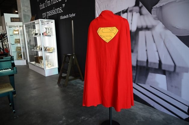 Superman Cape Hollywood Auction: Iconic Memorabilia Up for Grabs