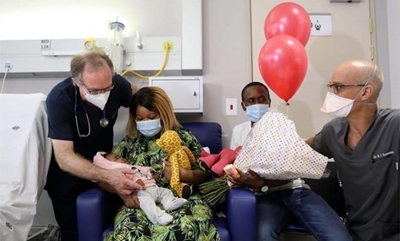 Covid-19 lung transplant survivor celebrates life