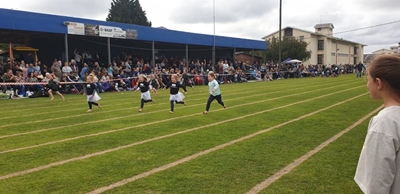 Kleuters wys hul atletiektalente