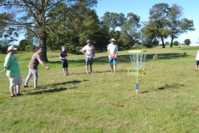 Over 50 rounds of disc golf at 1st league event in George