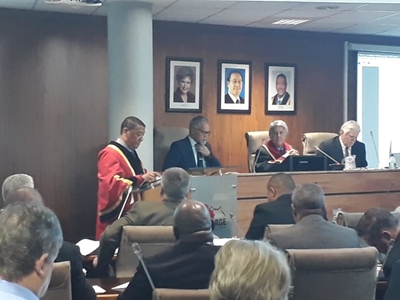 Mayor addresses George Council