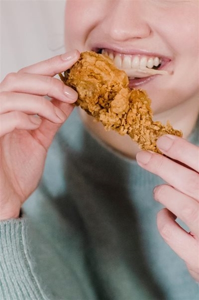 Homemade crispy fried chicken