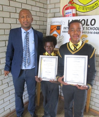 Luxolo learners compete in PE