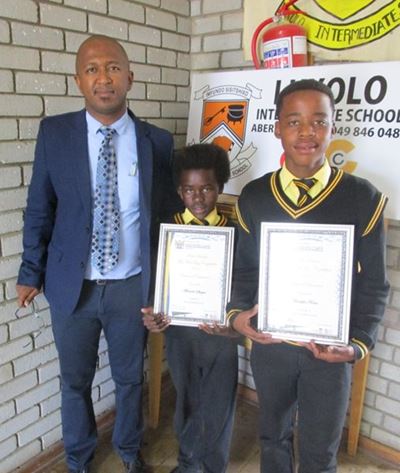 Luxolo learners compete in PE