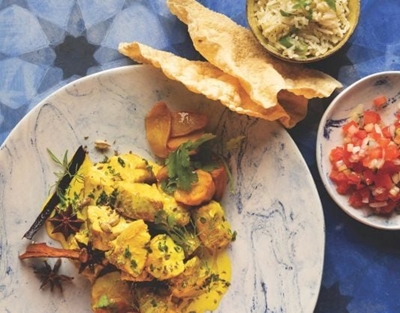 Recipe: Wild garlic chicken korma