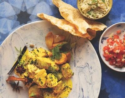 Recipe: Wild garlic chicken korma