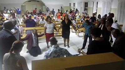 Mass prayer meeting a great success