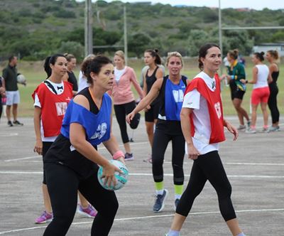 Netbal aksie in Stilbaai