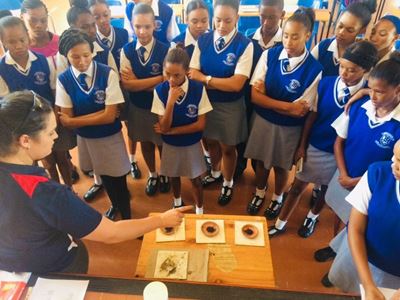 Young scientists prepare for expo