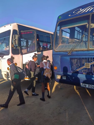 Touwsranten school drive