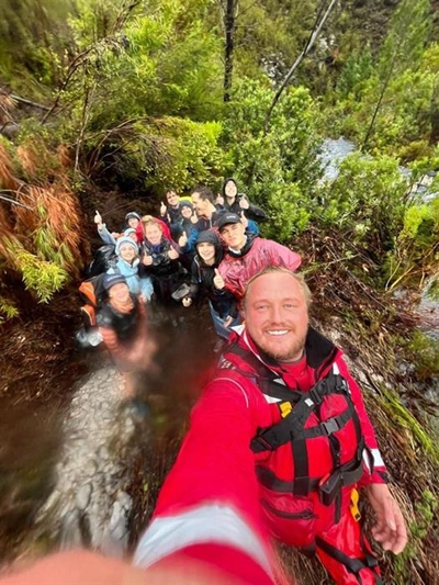 Stuck between two rivers and a wet place