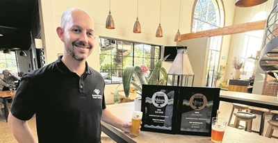 Two African Cup medals for Plett brewmaster