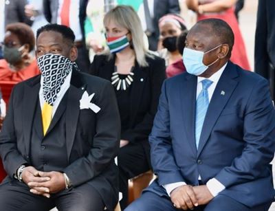 Ramaphosa self-quarantines after Covid-19 exposure at function