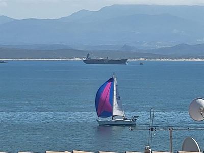 Vier seiljagte voltooi resies