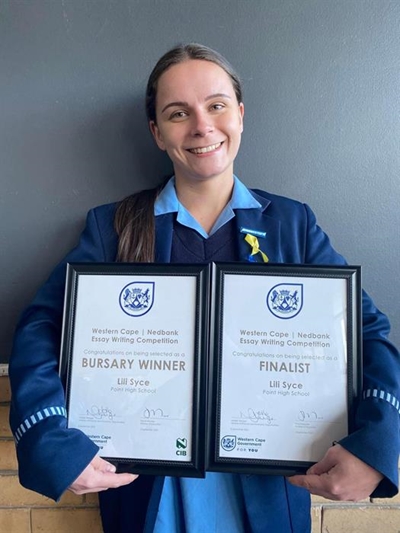 Point girl wins bursary, cash