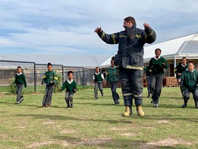 Fire blankets and safety tips for learners