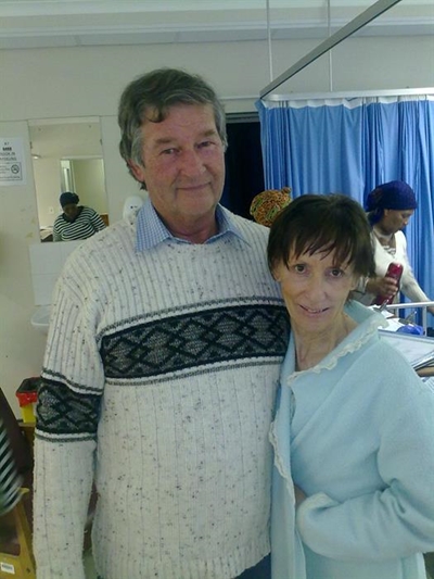 George Hospital helps Parkison's patient